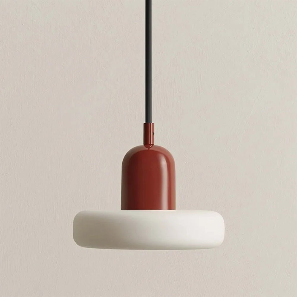Morandi Pendant Lamp Scandinavian Minimalist Hanging Light | Metal Glass Design | Adjustable Height | G4 Fixture Indoor Lighting