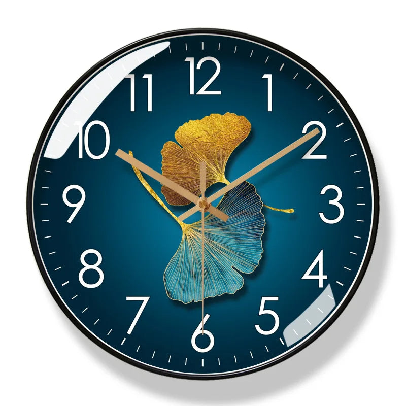 Florenta | Silent Flower Wall Clock in Elegant Design