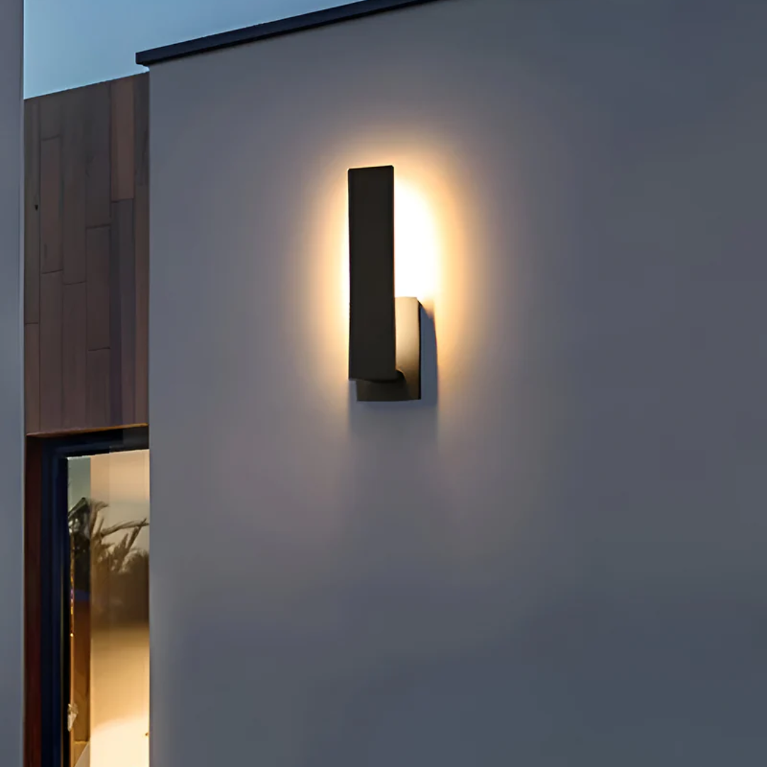 Minimalist LED Outdoor Wall Lamp for Garden & Terrace | Waterproof IP65 Aluminum Design | Warm White Outdoor Lighting | 12W/20W Wall Mounted Lamp