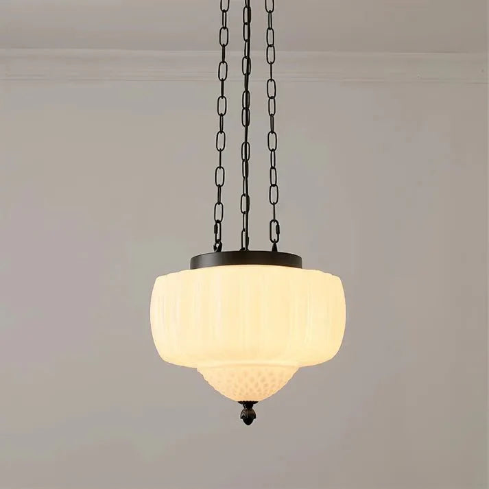 Modern White Minimalist Pendant Light