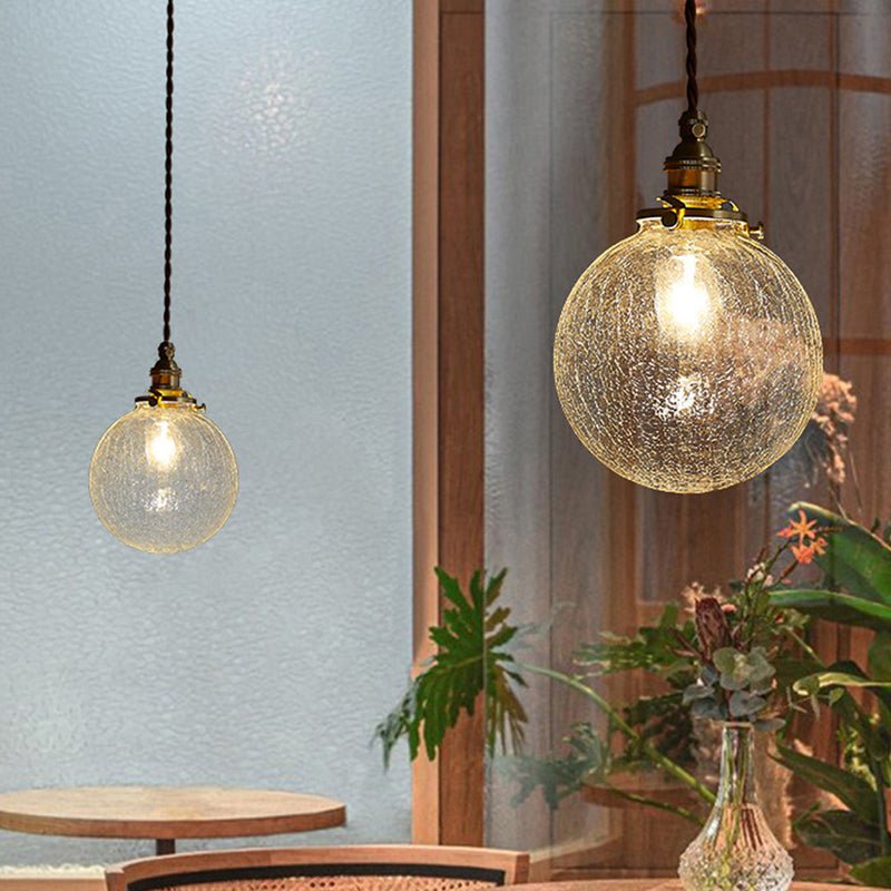 Crystal Glass Pendant Lamp