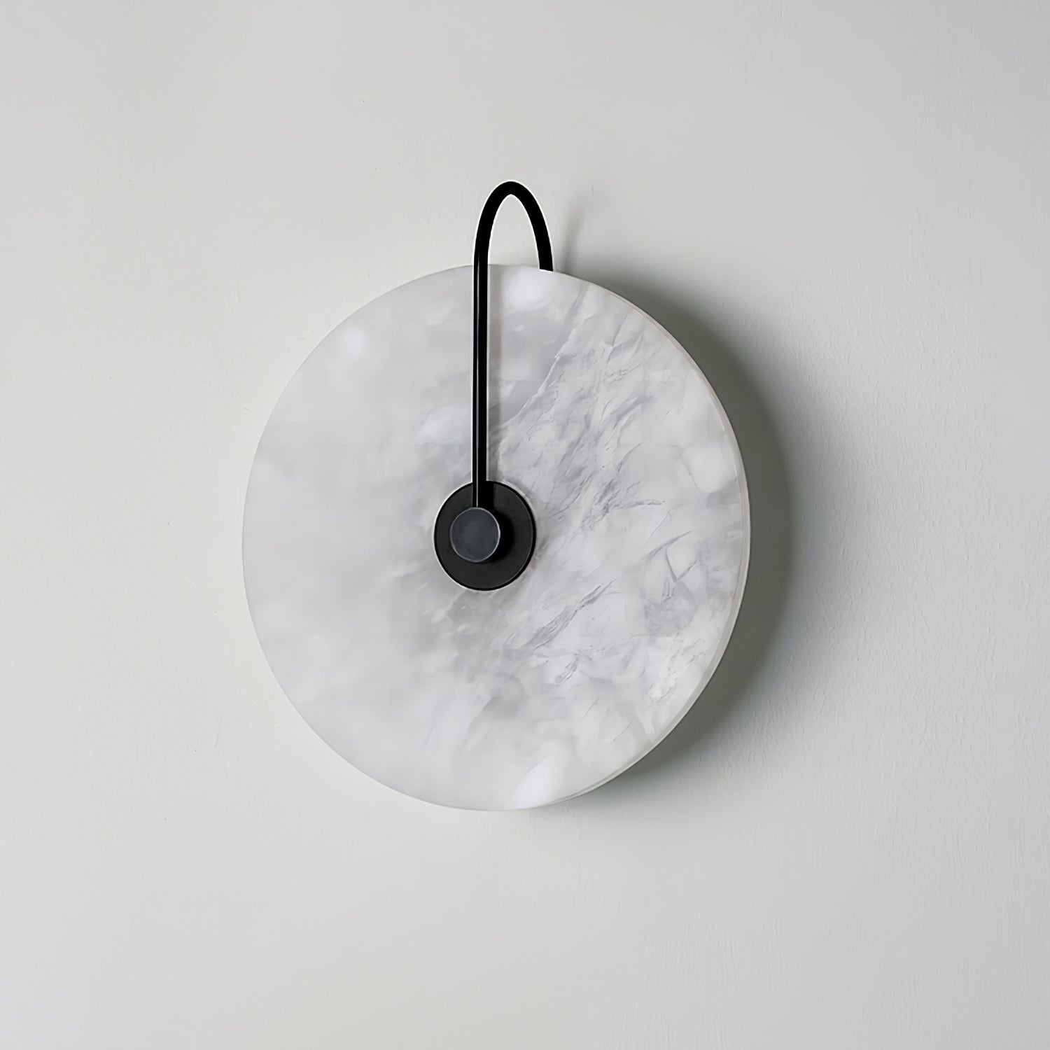 Alabaster LED Wall Lamp | Organic Stone-Inspired Sconce | Warm to Cool Adjustable Light | Bedroom Hallway Living Room