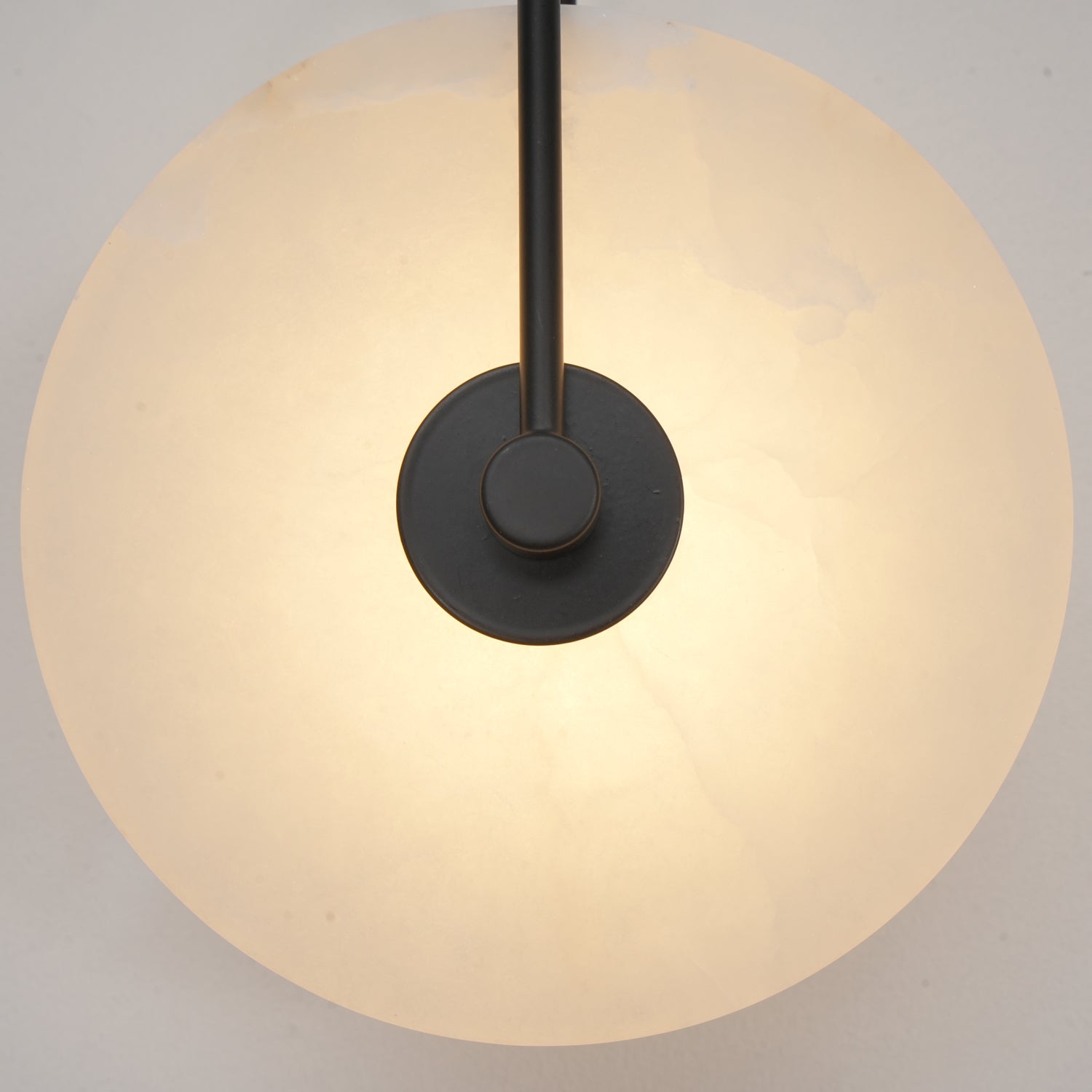 Alabaster LED Wall Lamp | Organic Stone-Inspired Sconce | Warm to Cool Adjustable Light | Bedroom Hallway Living Room