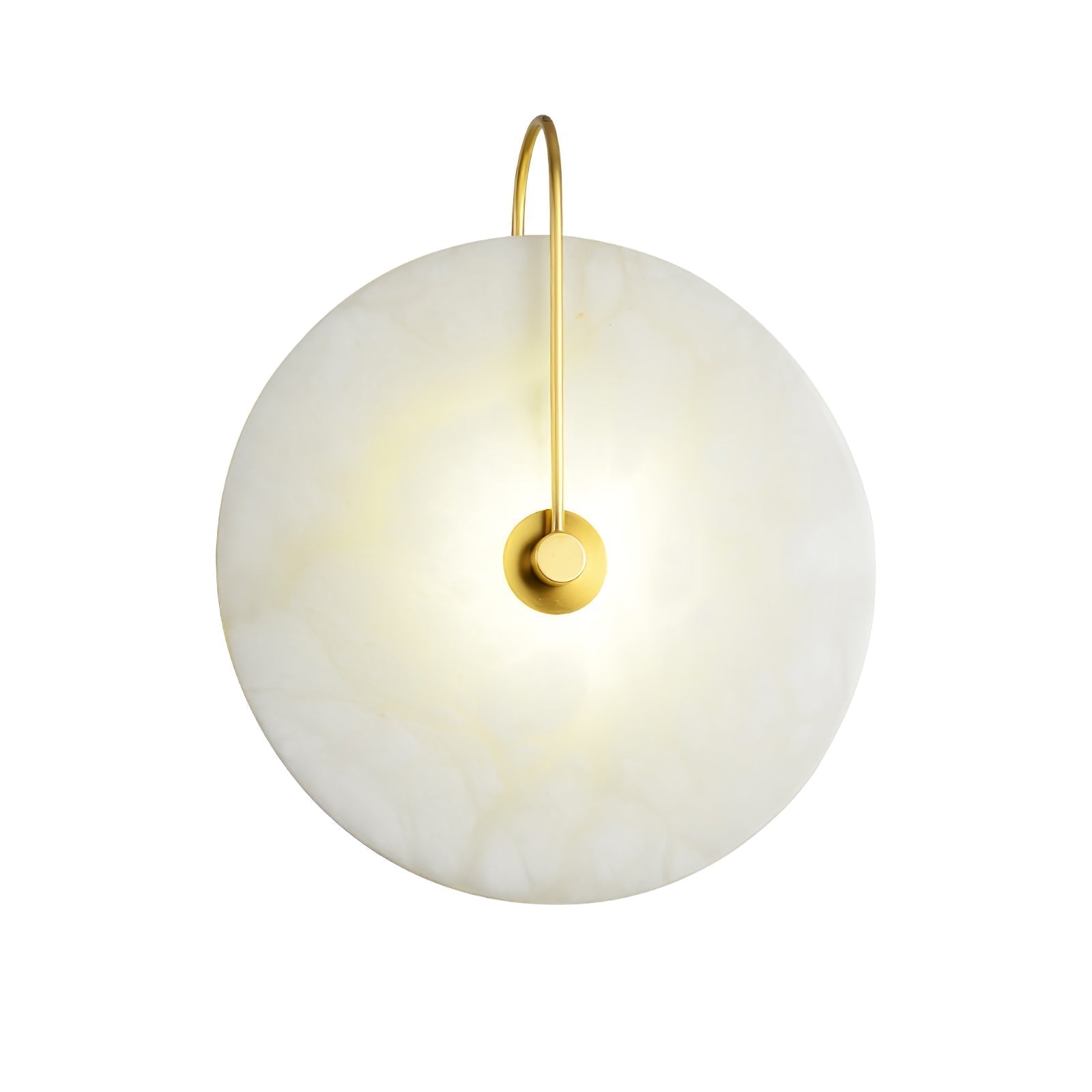 Alabaster LED Wall Lamp | Organic Stone-Inspired Sconce | Warm to Cool Adjustable Light | Bedroom Hallway Living Room