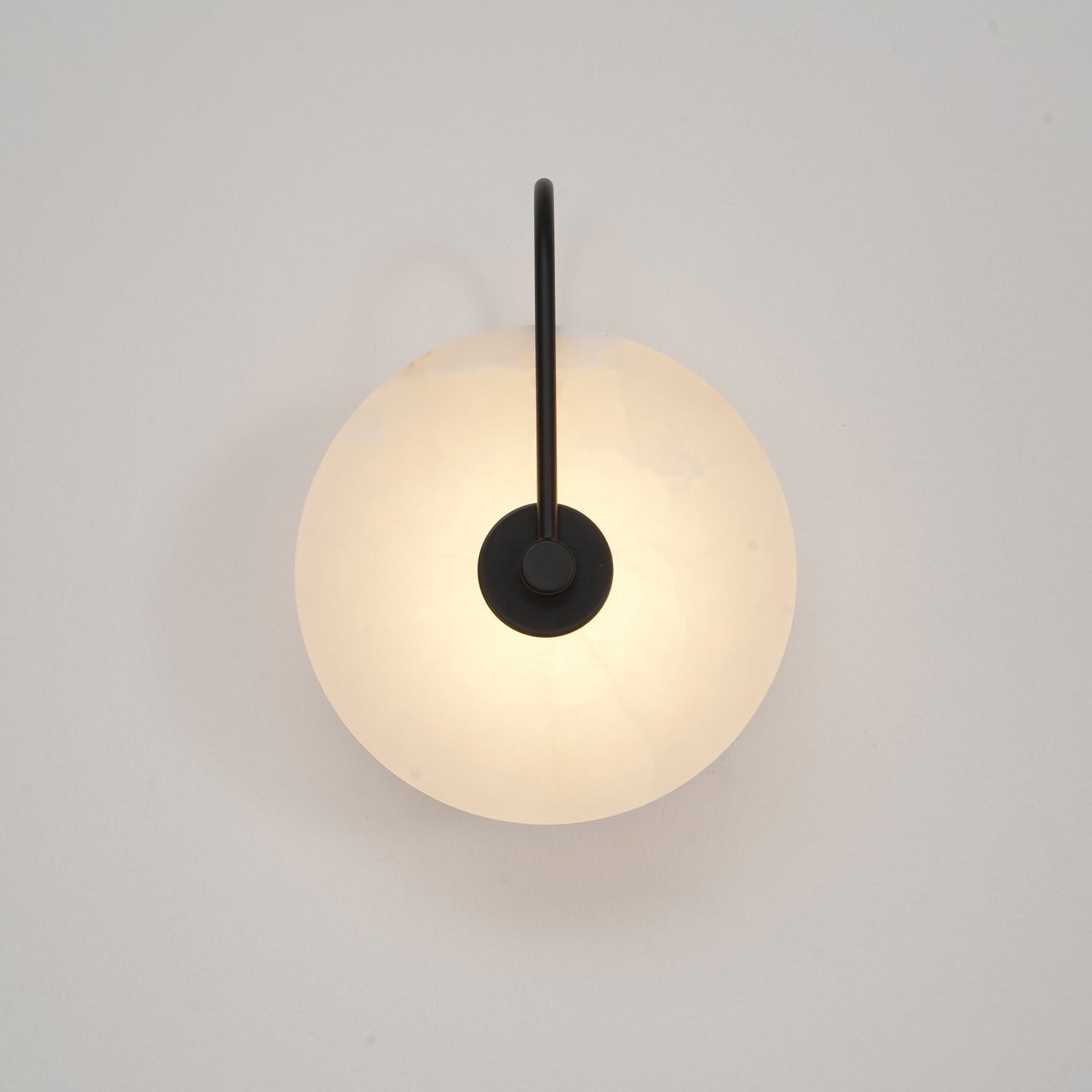 Alabaster LED Wall Lamp | Organic Stone-Inspired Sconce | Warm to Cool Adjustable Light | Bedroom Hallway Living Room