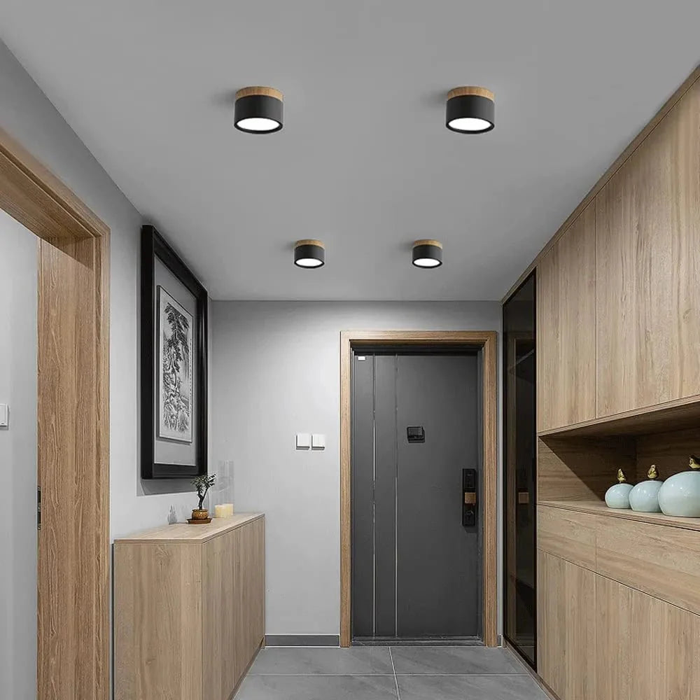 Nordic Cylinder LED Ceiling Lamps for Hallways