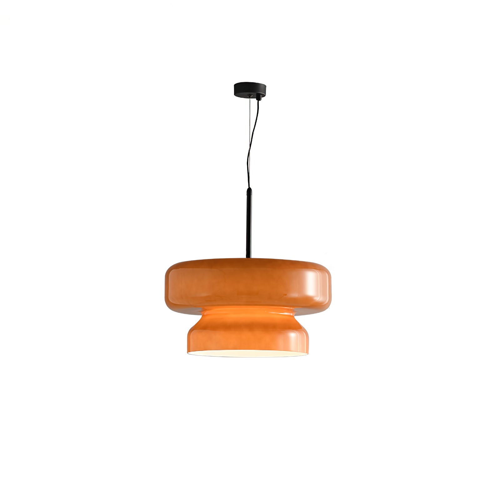 Bohemia Pendant Lamp | Blown Glass LED Light | Adjustable Suspension | Modern Organic Design for Home & Office