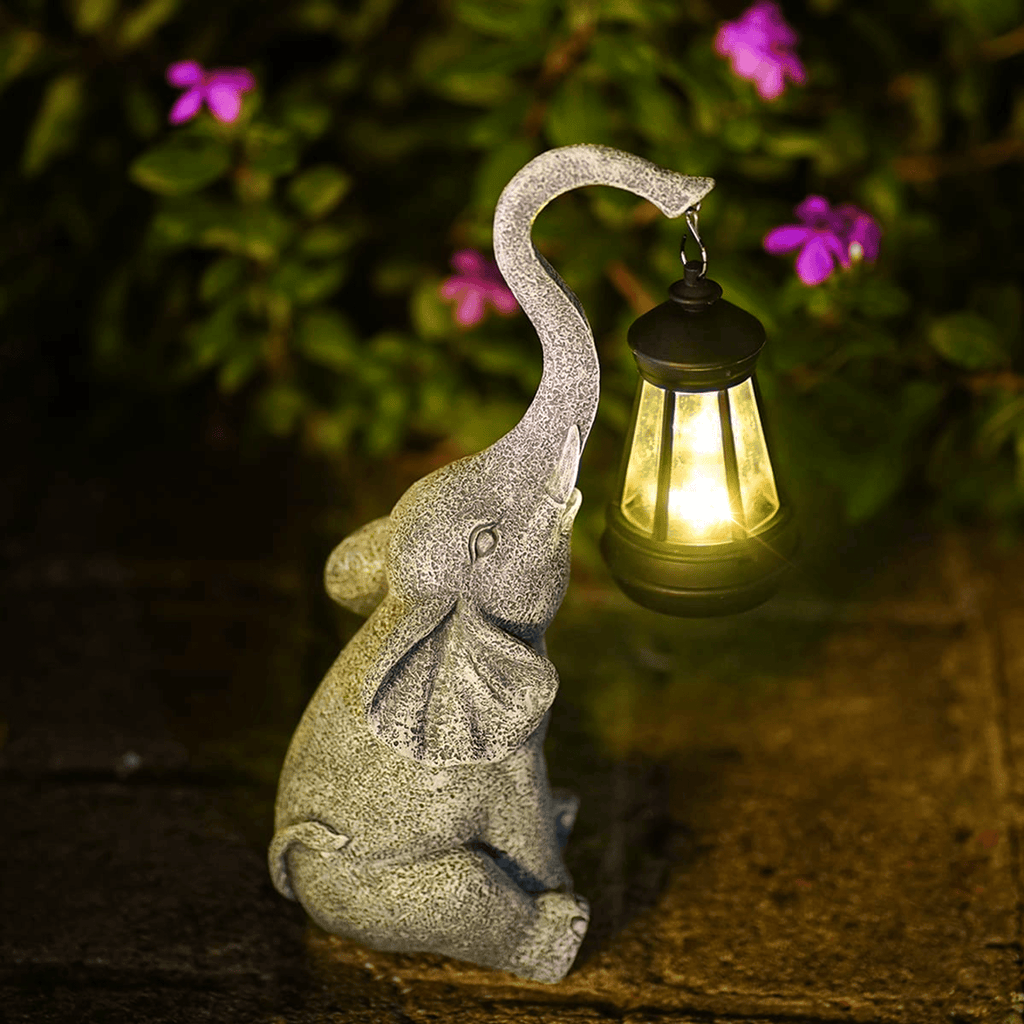 Gentle™ | Garden Lamp with Elephant