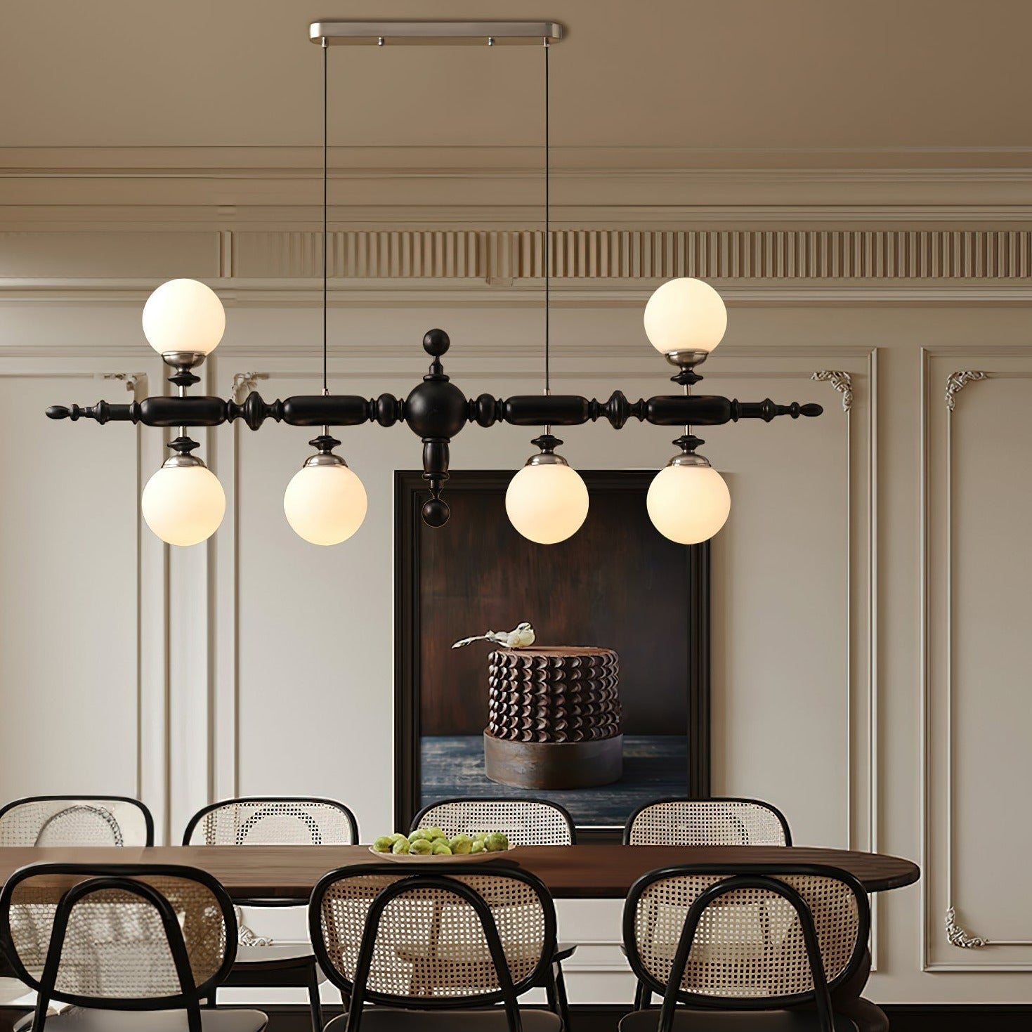 Cambridge Wooden Chandelier