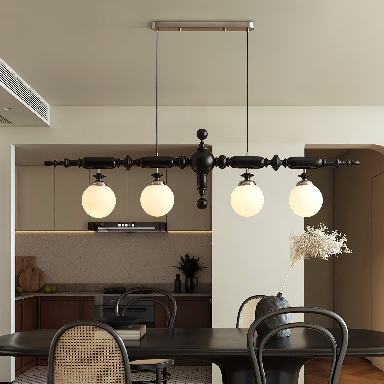 Cambridge Wooden Chandelier