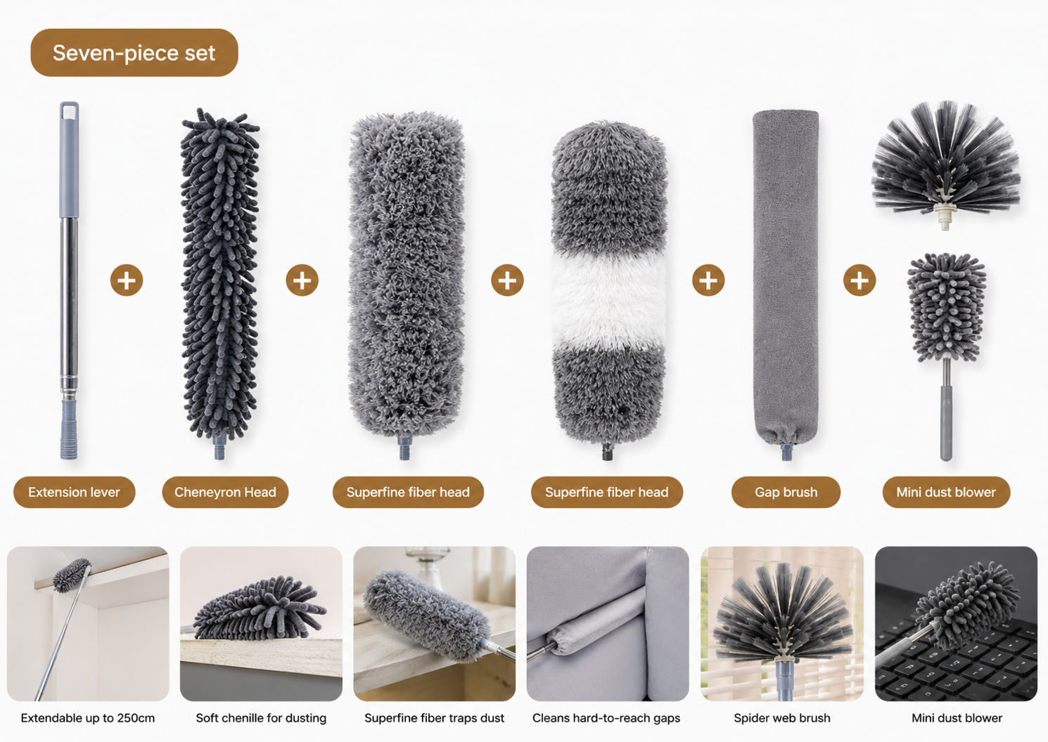 Ulorra Signature Cleaning Set | Reach Every Corner