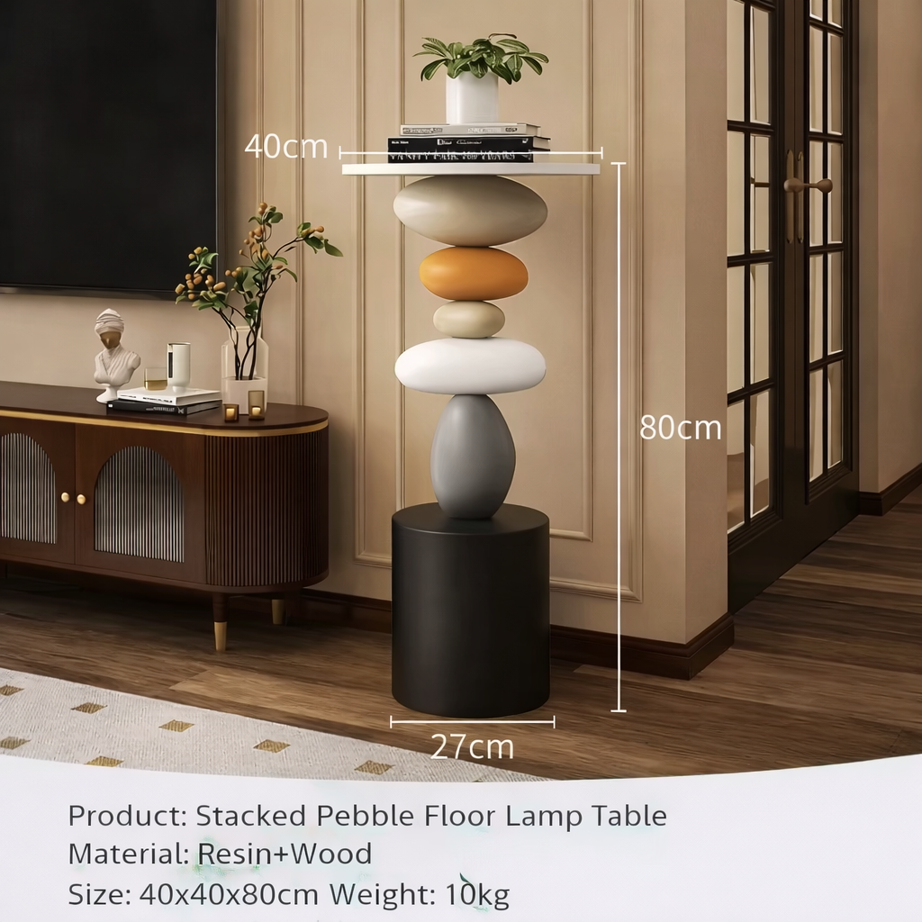 Veltrano Foldable Round Side Table | Modern Living Room Accent Table | Compact Coffee Table