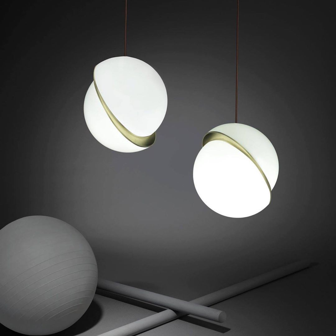 Crescent Moon Pendant Lamp