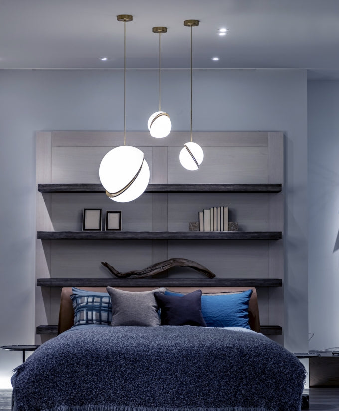 Crescent Moon Pendant Lamp
