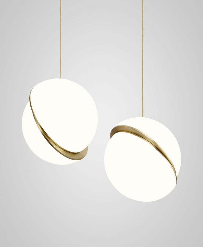 Crescent Moon Pendant Lamp