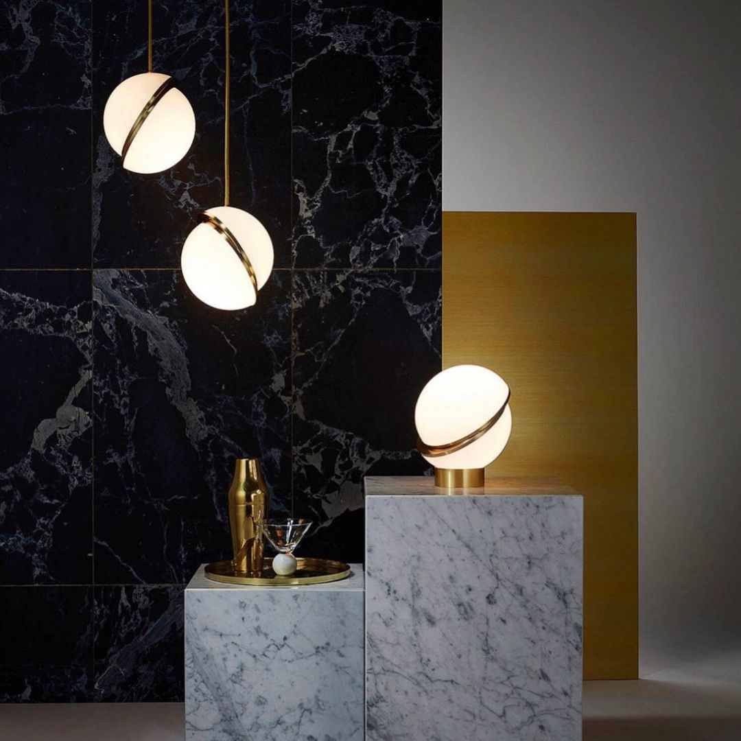 Crescent Moon Pendant Lamp
