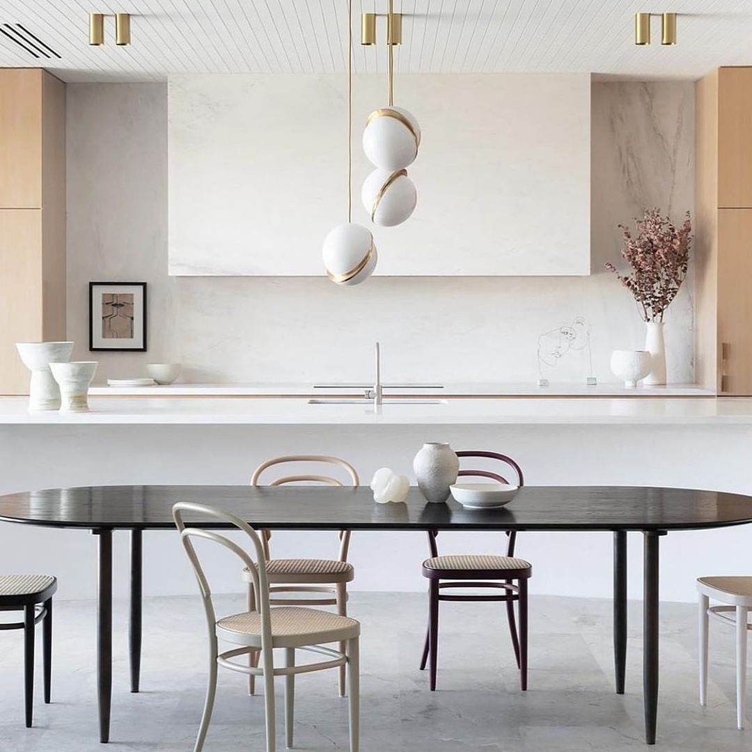 Crescent Moon Pendant Lamp