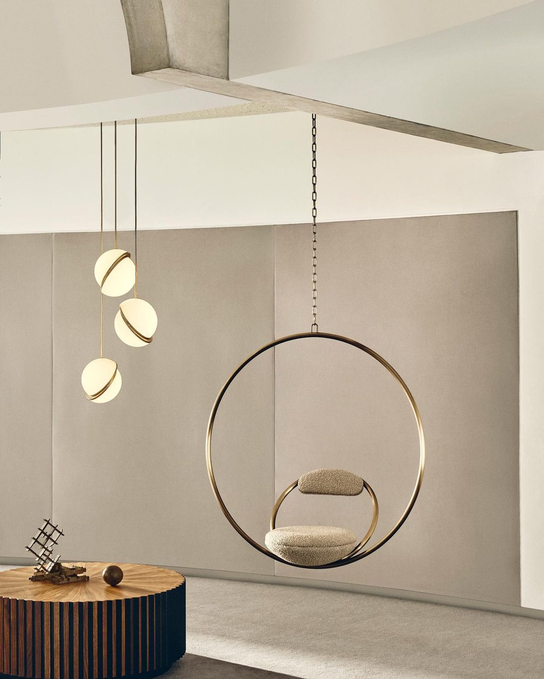 Crescent Moon Pendant Lamp