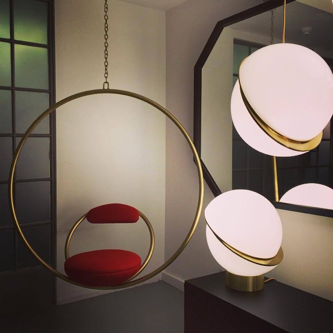Crescent Moon Pendant Lamp