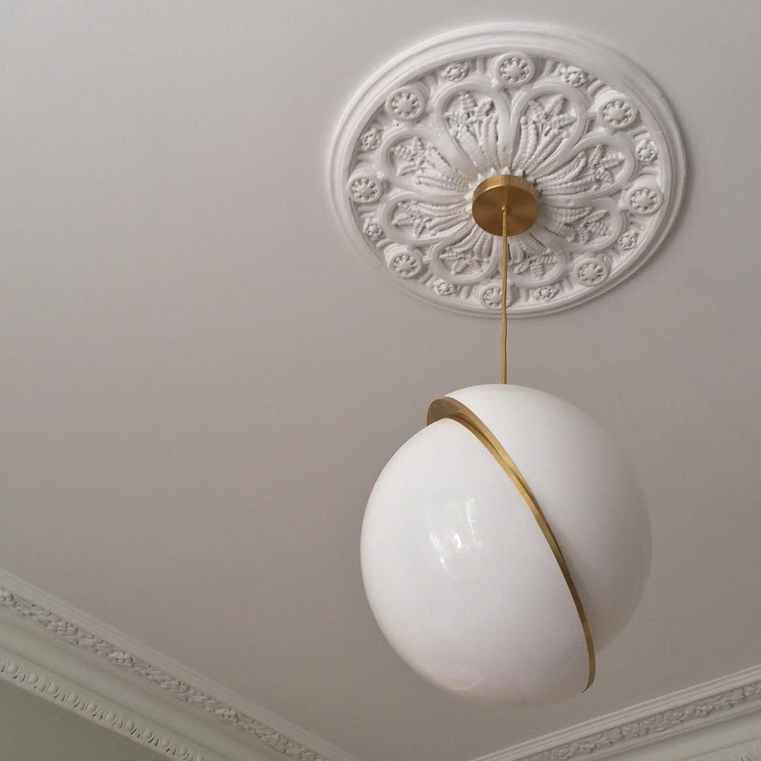 Crescent Moon Pendant Lamp