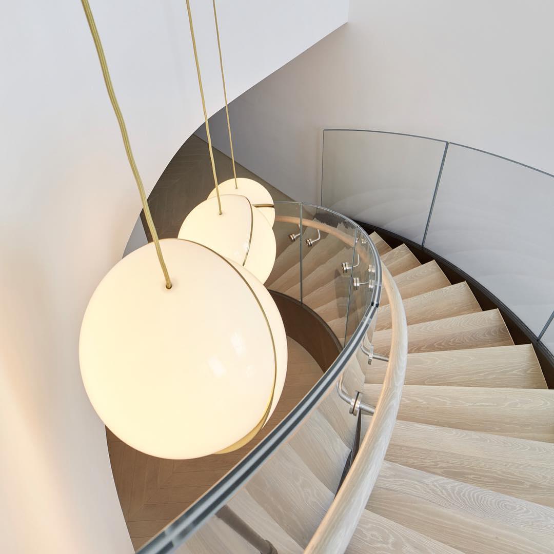 Crescent Moon Pendant Lamp