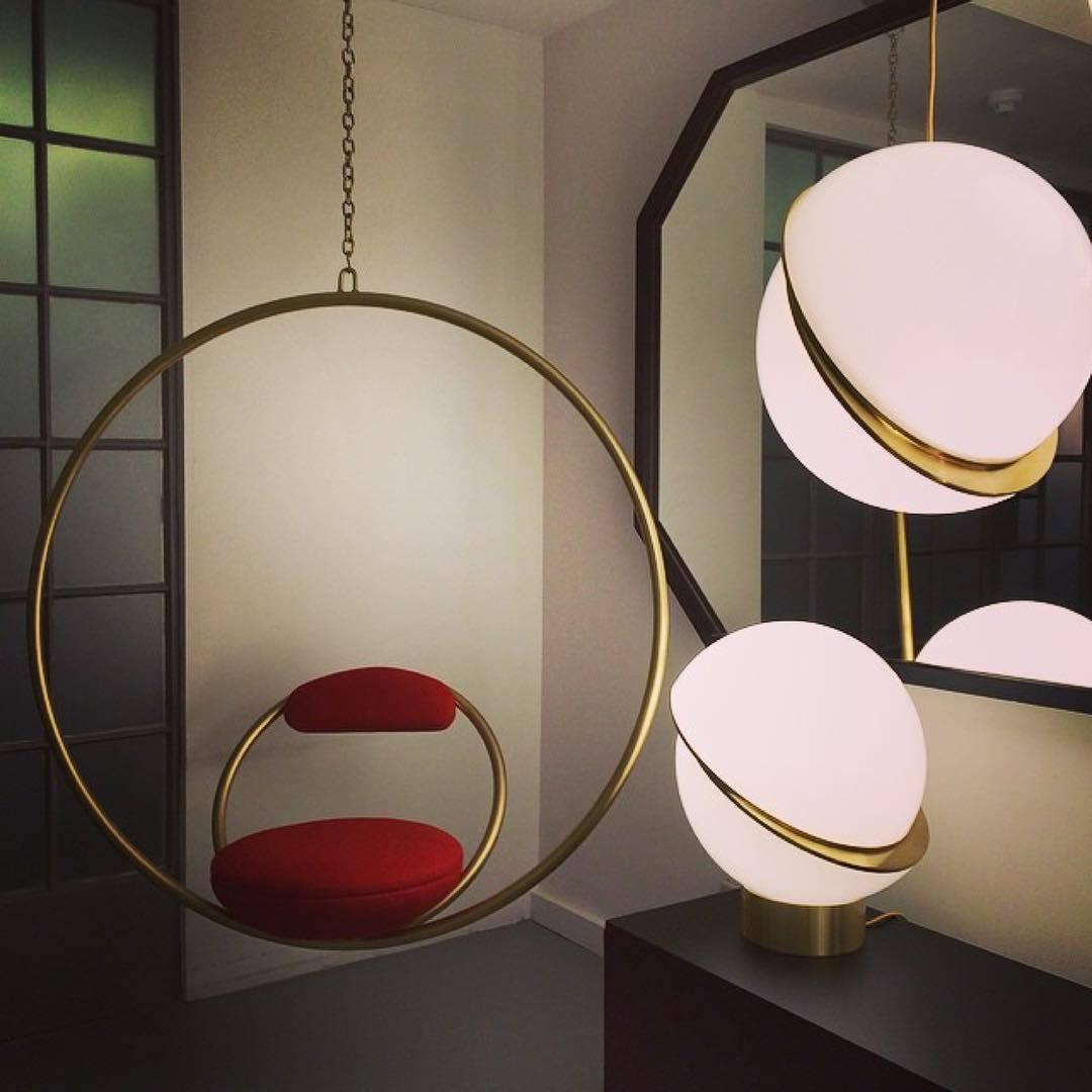 Crescent Moon Pendant Lamp