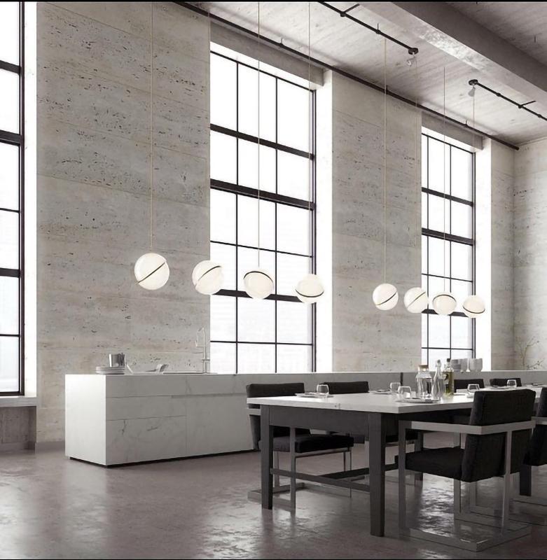 Crescent Moon Pendant Lamp