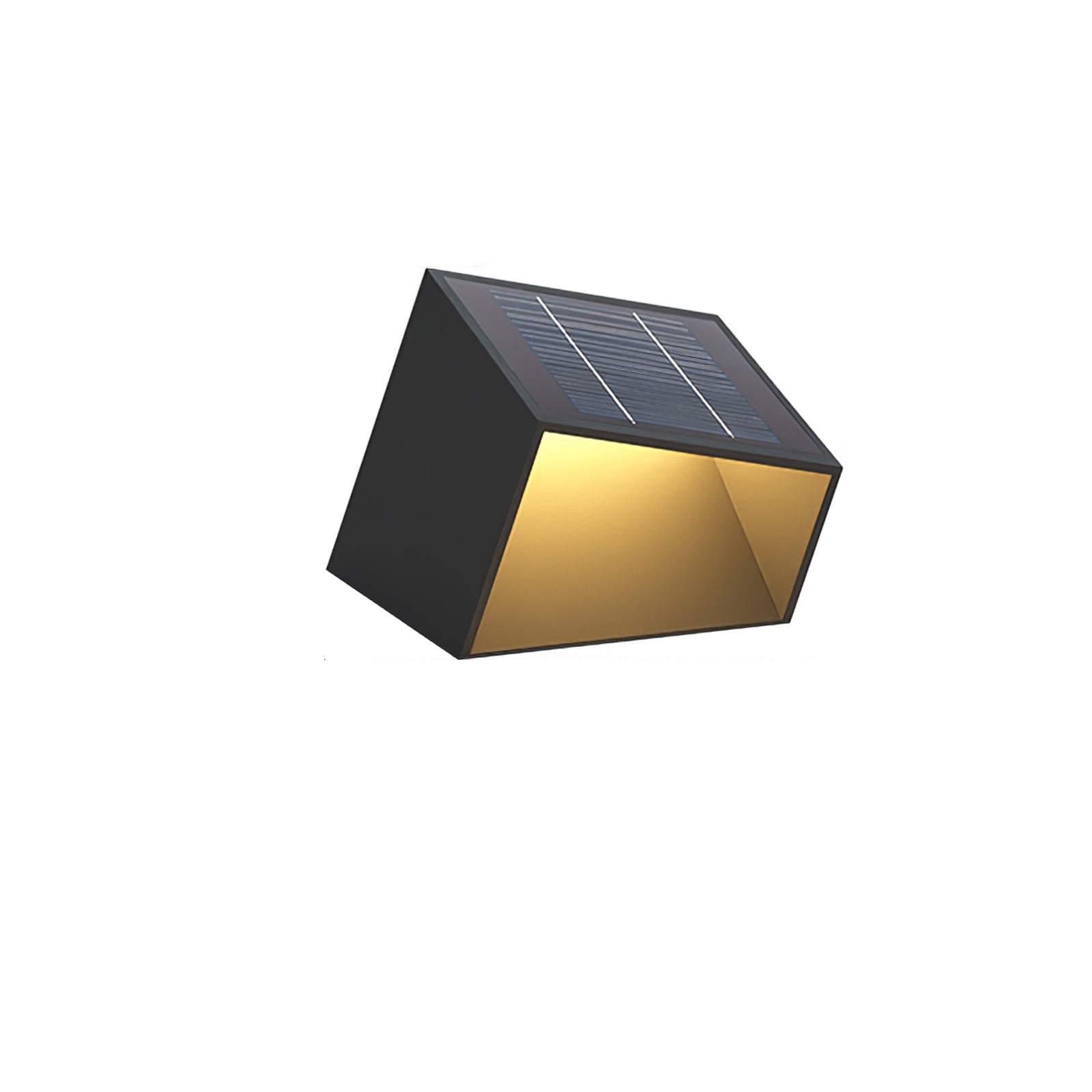 Cube Garden Solar Outdoor Light Compact Design | Integrated LED | Stainless Steel | IP65 Waterproof Patio & Lawn Lighting