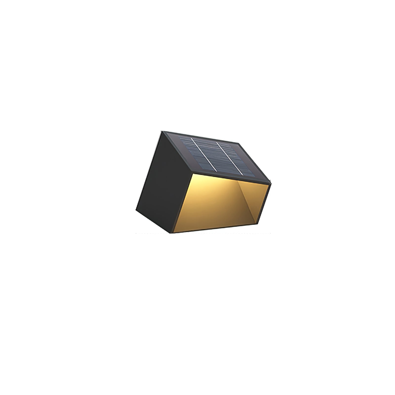 Cube Garden Solar Outdoor Light Compact Design | Integrated LED | Stainless Steel | IP65 Waterproof Patio & Lawn Lighting
