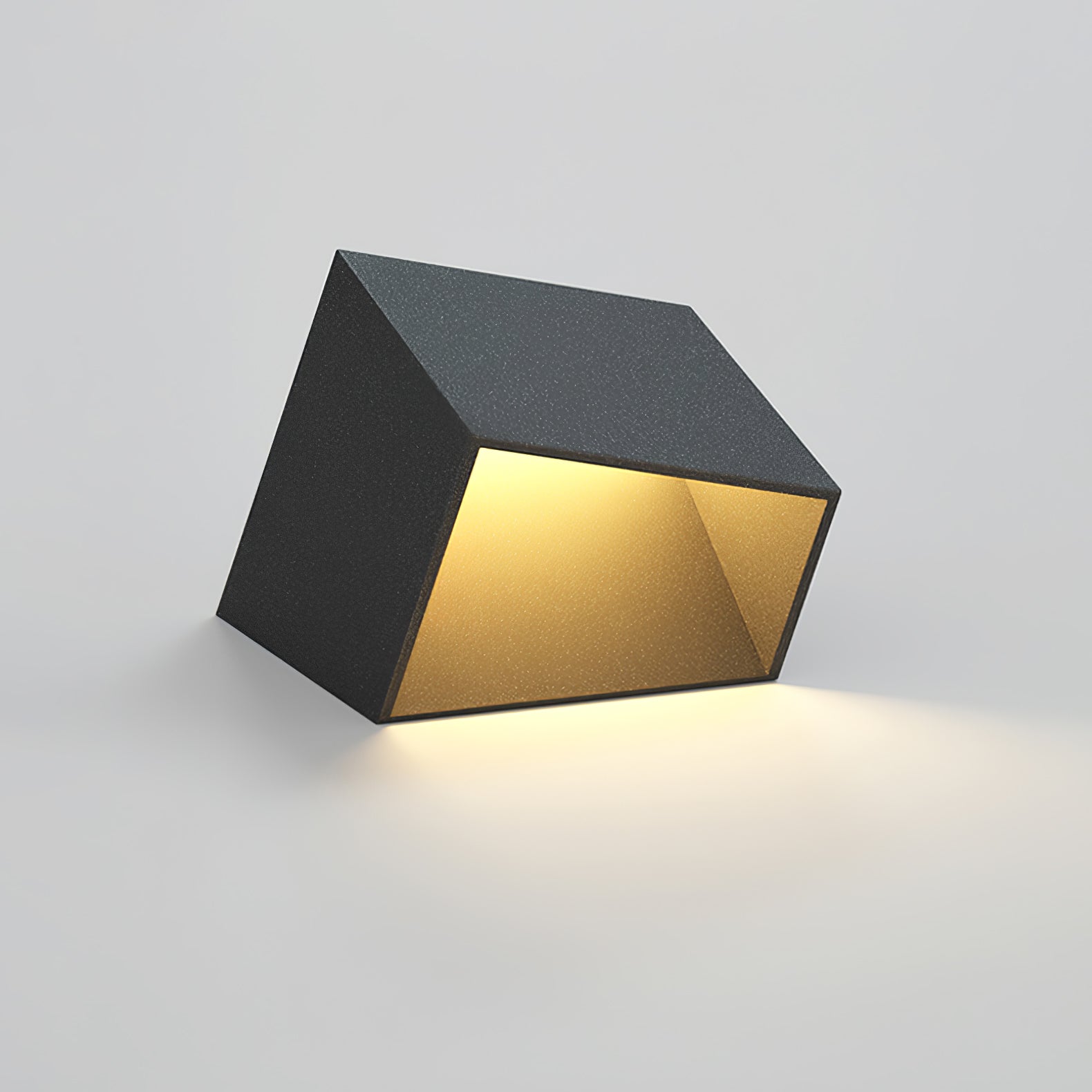 Cube Garden Solar Outdoor Light Compact Design | Integrated LED | Stainless Steel | IP65 Waterproof Patio & Lawn Lighting