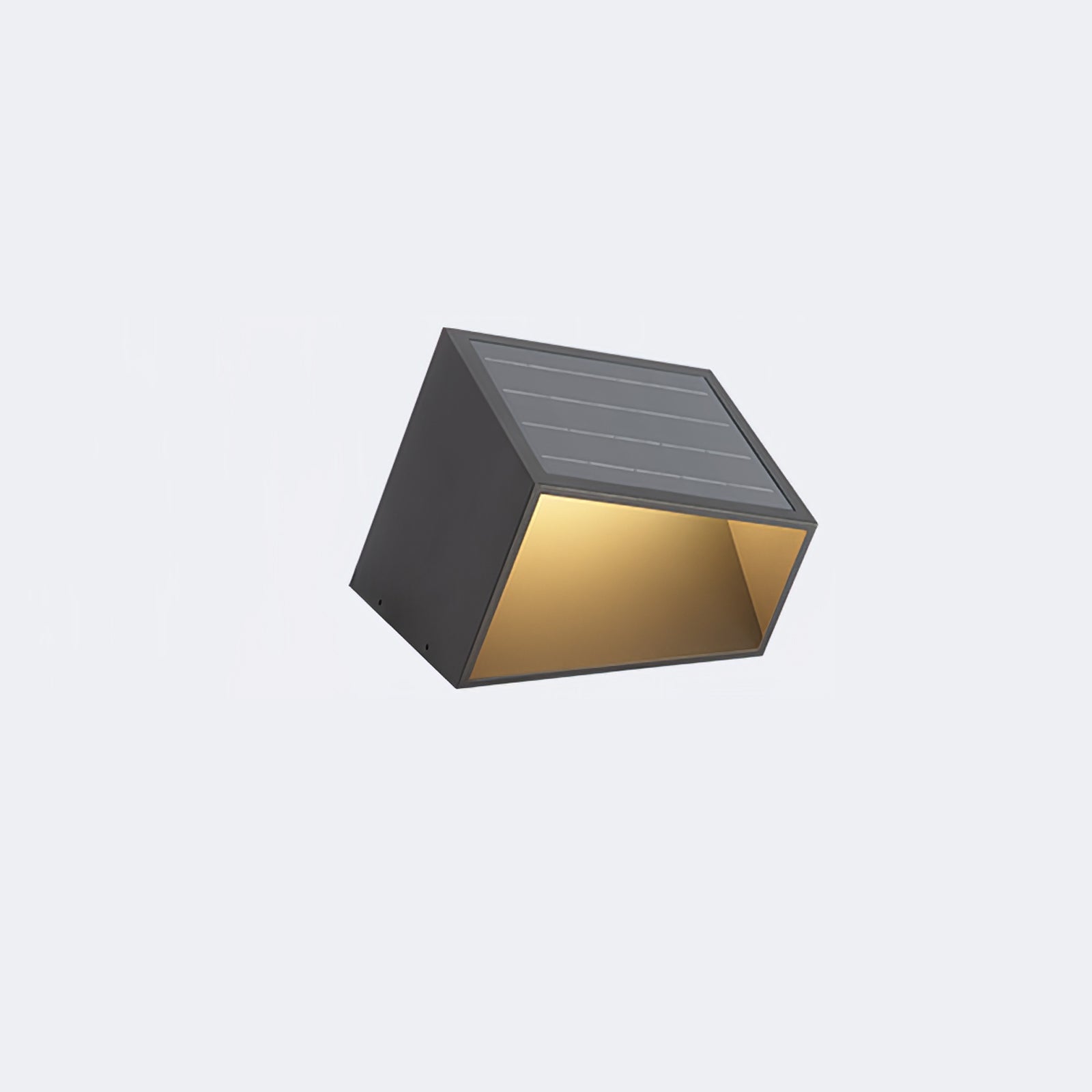 Cube Garden Solar Outdoor Light Compact Design | Integrated LED | Stainless Steel | IP65 Waterproof Patio & Lawn Lighting