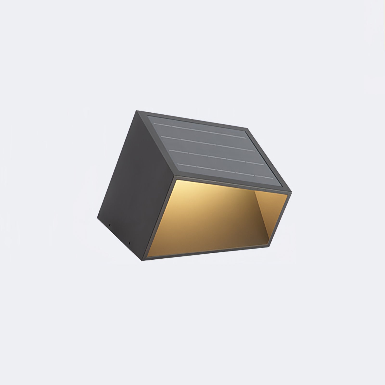 Cube Garden Solar Outdoor Light Compact Design | Integrated LED | Stainless Steel | IP65 Waterproof Patio & Lawn Lighting
