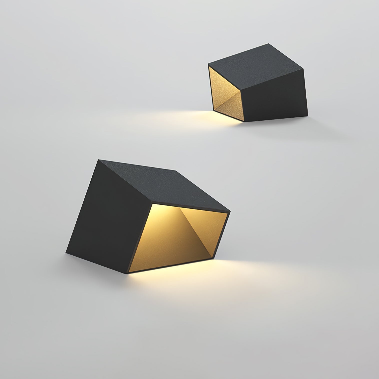 Cube Garden Solar Outdoor Light Compact Design | Integrated LED | Stainless Steel | IP65 Waterproof Patio & Lawn Lighting