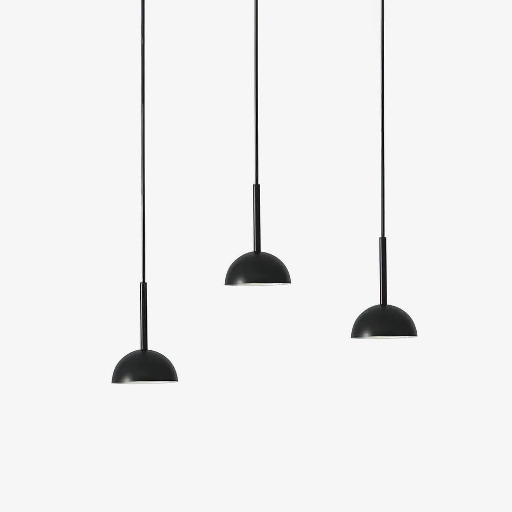 Cupolina Pendant Lamp Geometric Metal Design | Integrated LED 3000K Warm Light | Adjustable Hanging Height | Modern Indoor Lighting