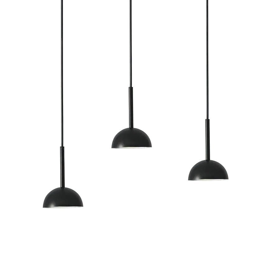 Cupolina Pendant Lamp Geometric Metal Design | Integrated LED 3000K Warm Light | Adjustable Hanging Height | Modern Indoor Lighting