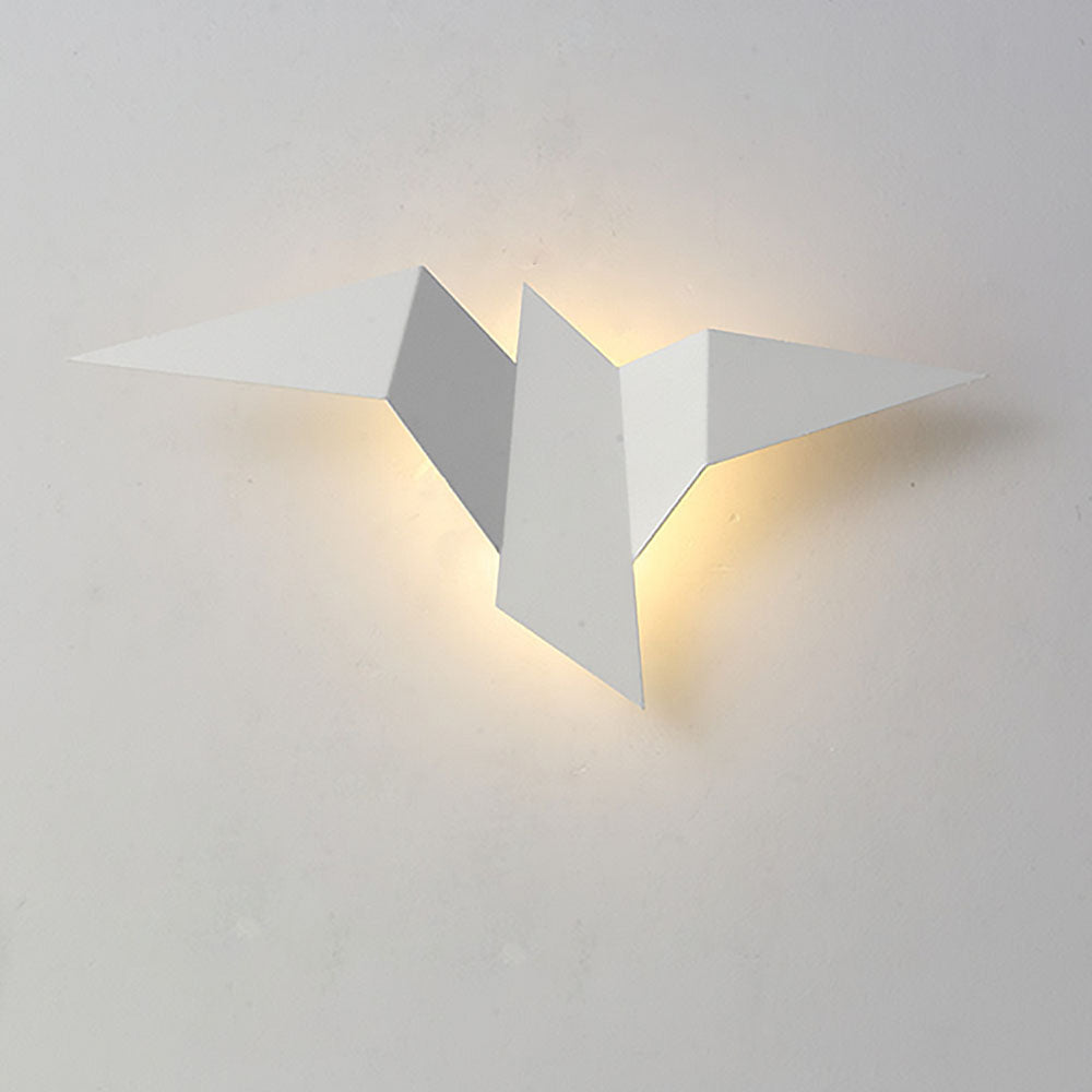 Creative Iron Bird Shape Wall Lamp