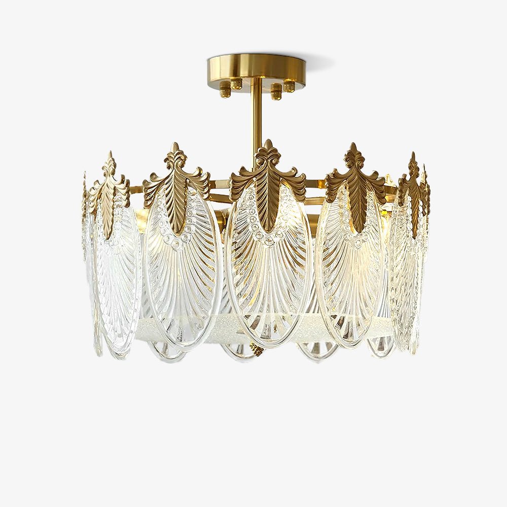 Decorative Glass Round Chandelier