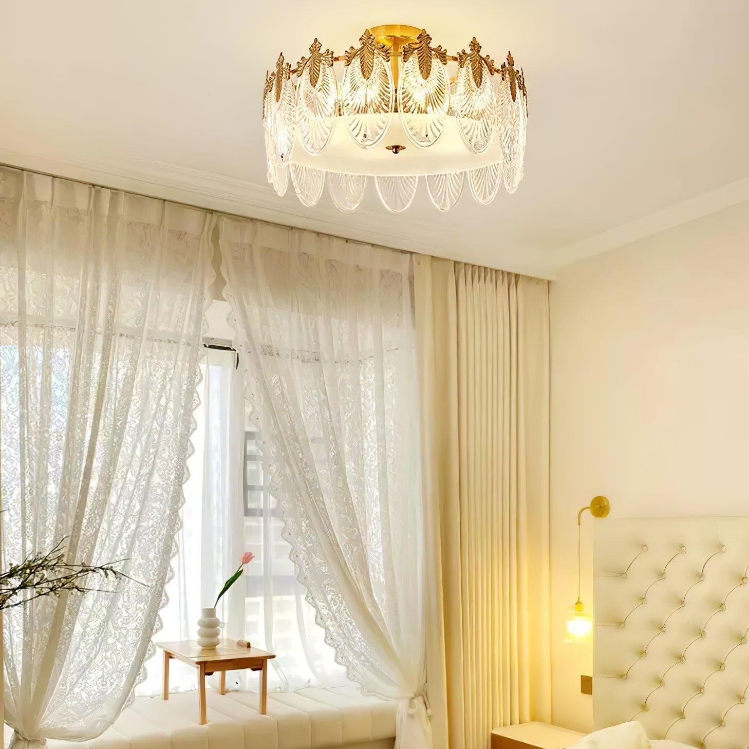 Decorative Glass Round Chandelier