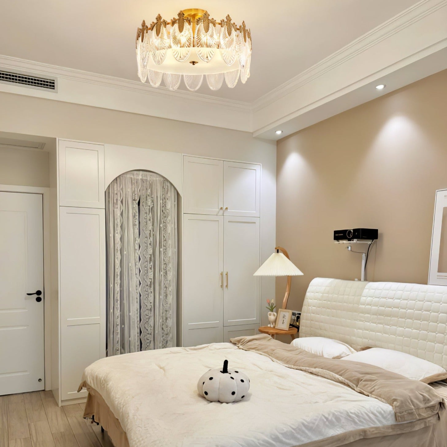 Decorative Glass Round Chandelier