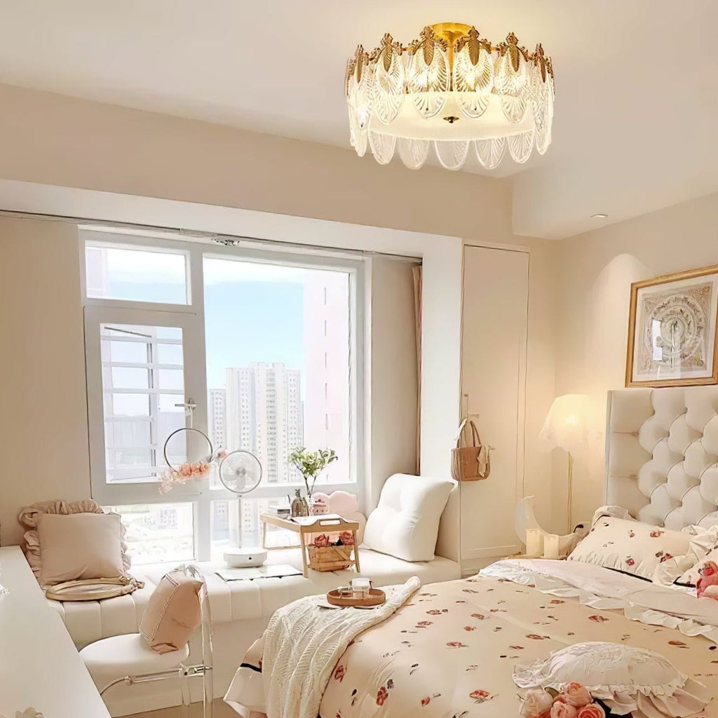 Decorative Glass Round Chandelier