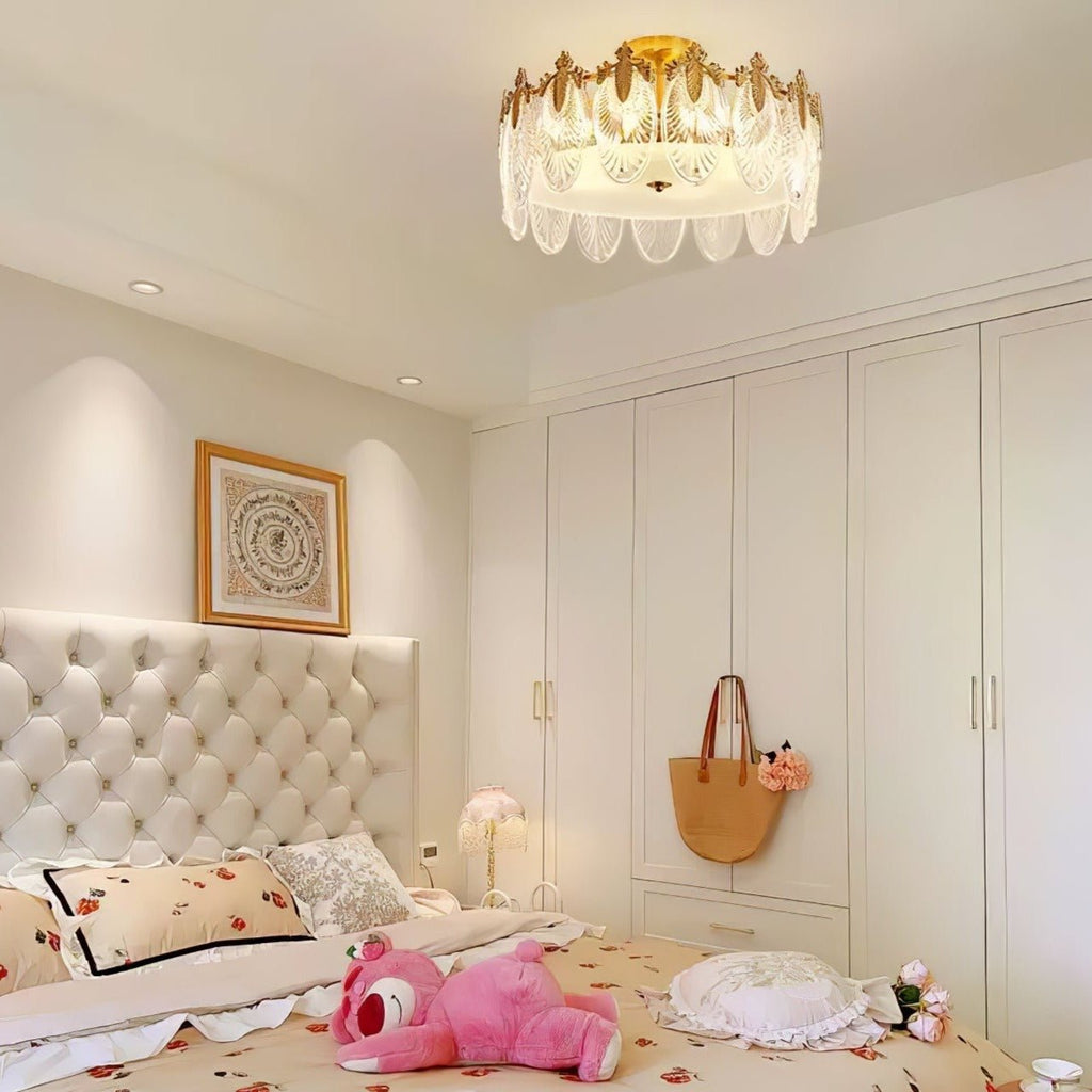 Decorative Glass Round Chandelier