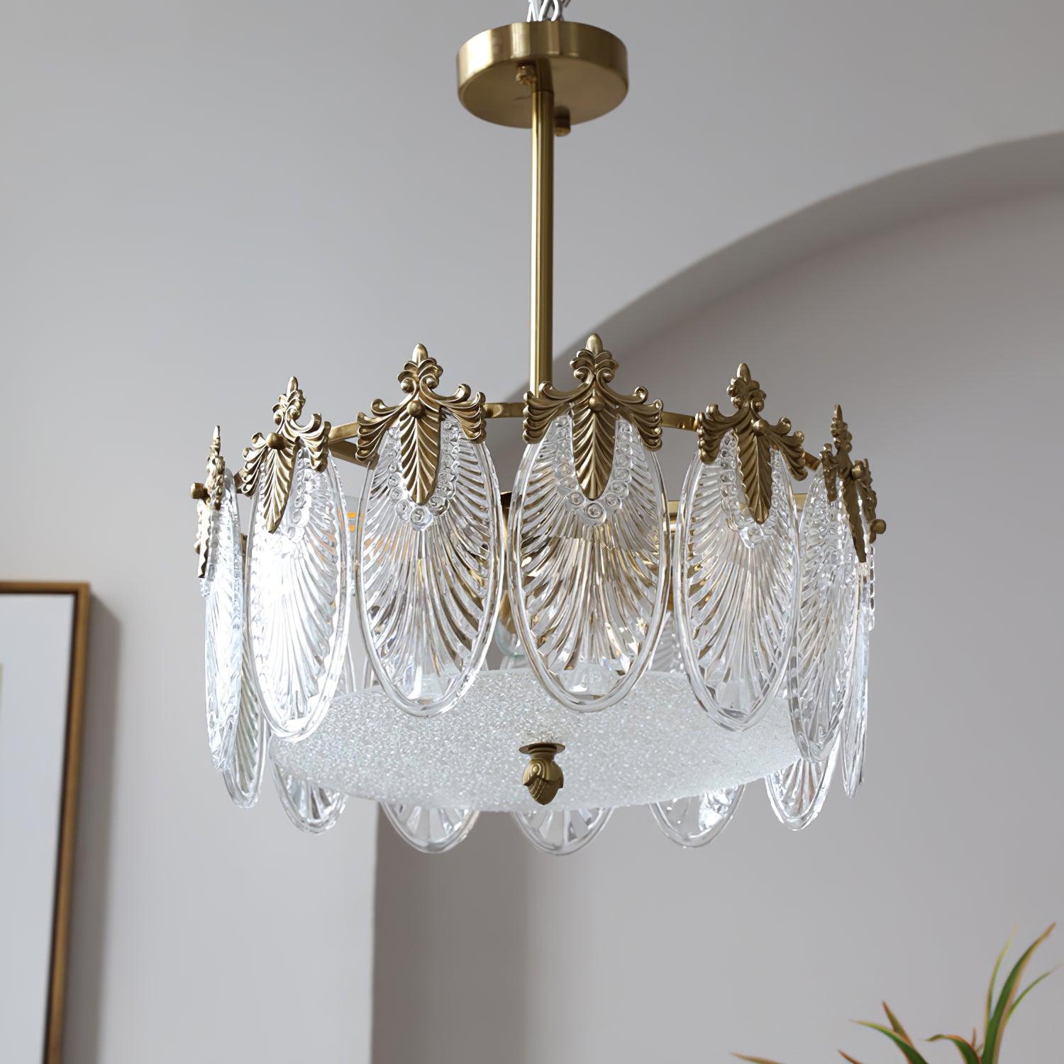 Decorative Glass Round Chandelier