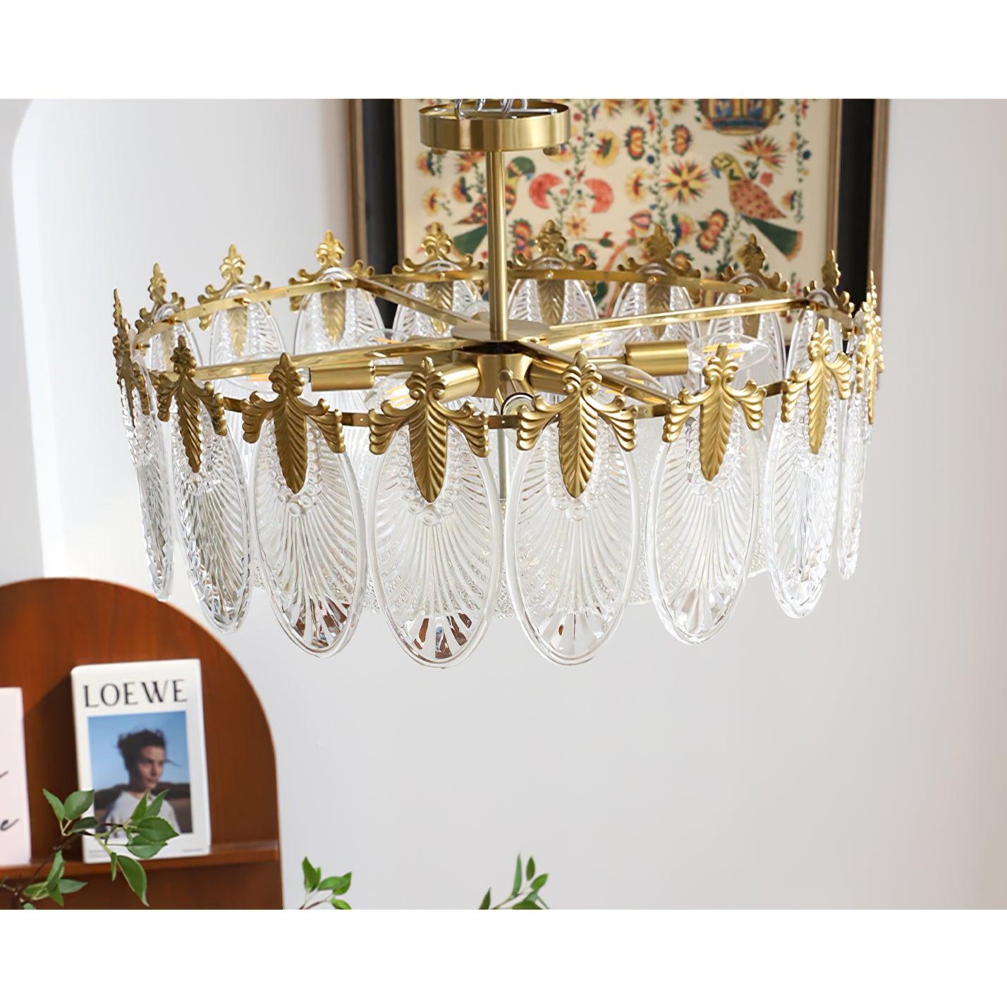 Decorative Glass Round Chandelier