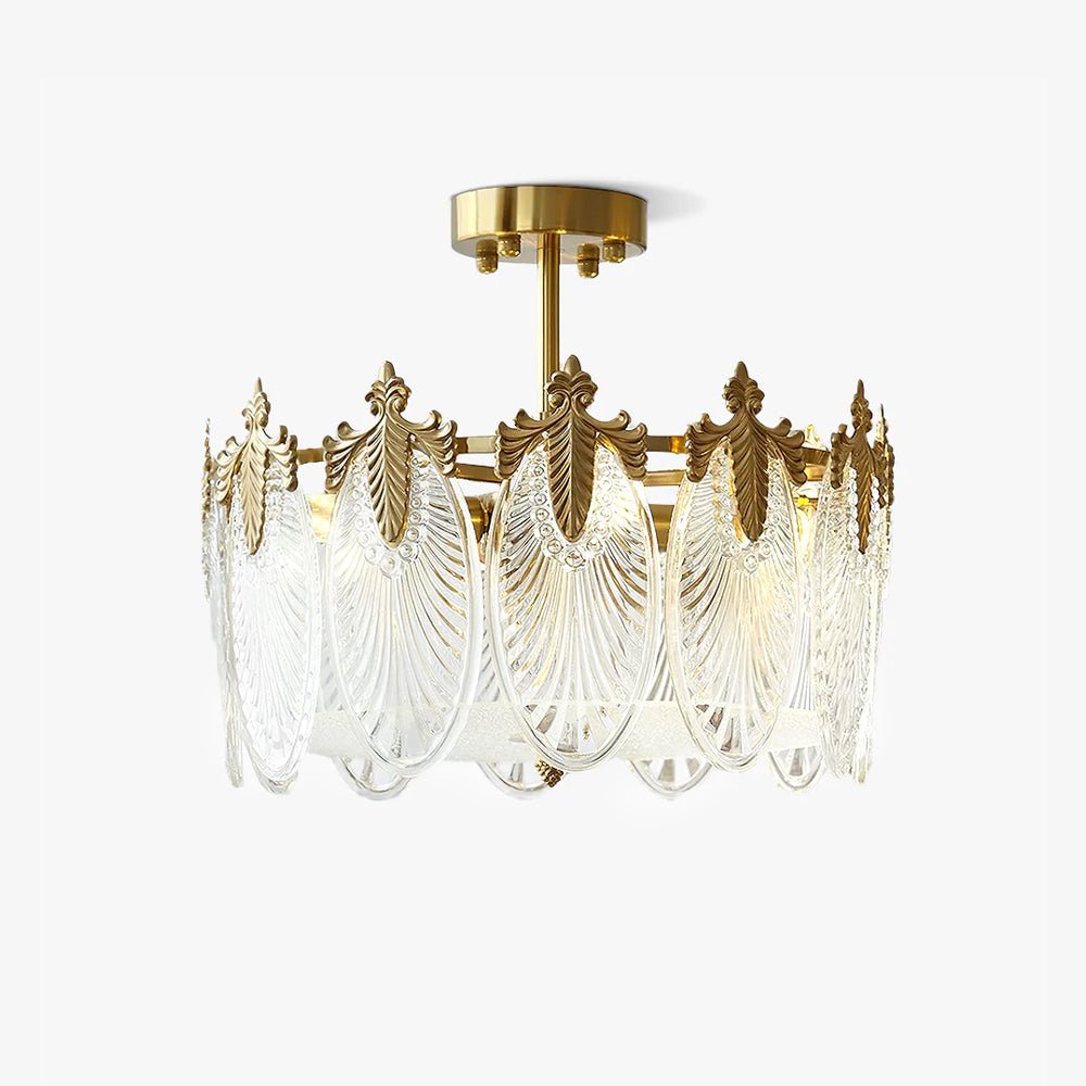 Decorative Glass Round Chandelier