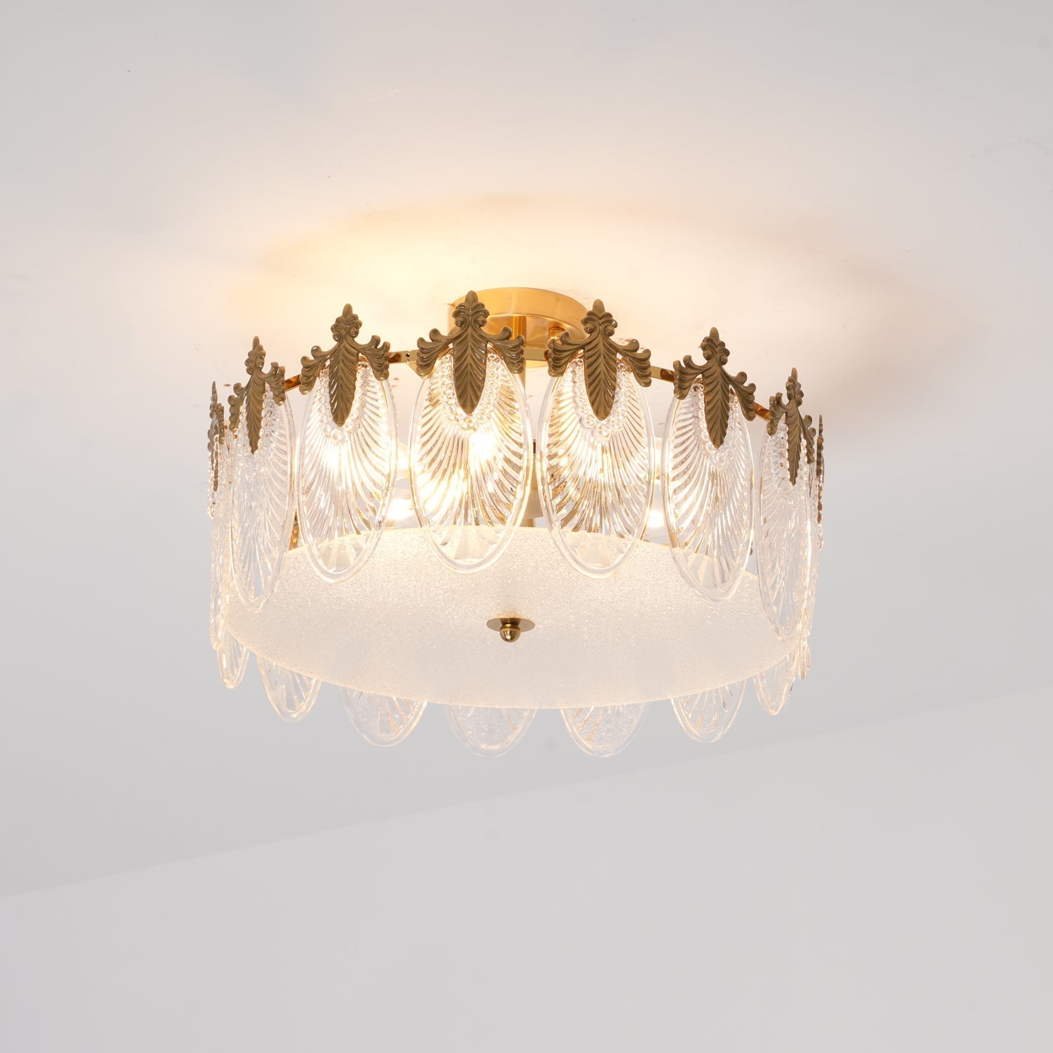 Decorative Glass Round Chandelier