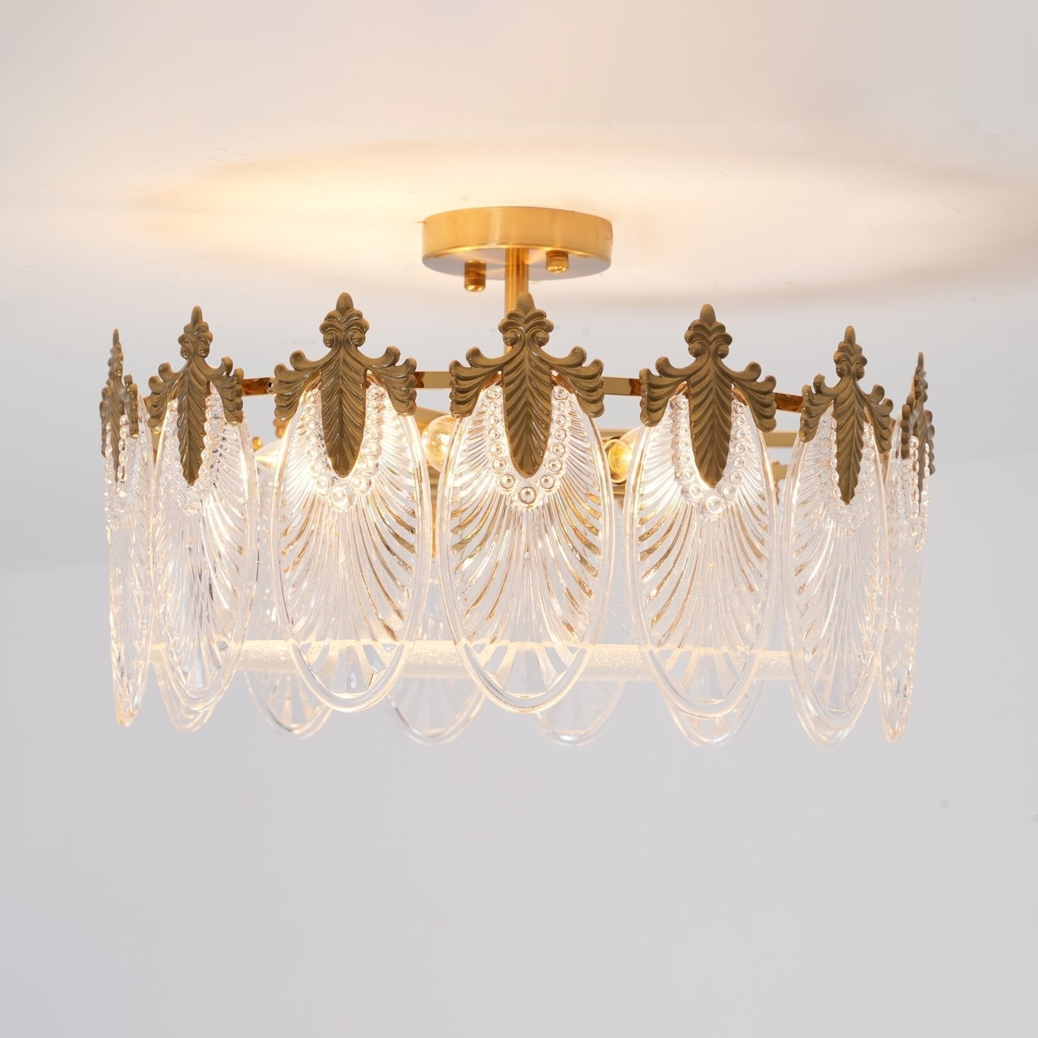 Decorative Glass Round Chandelier