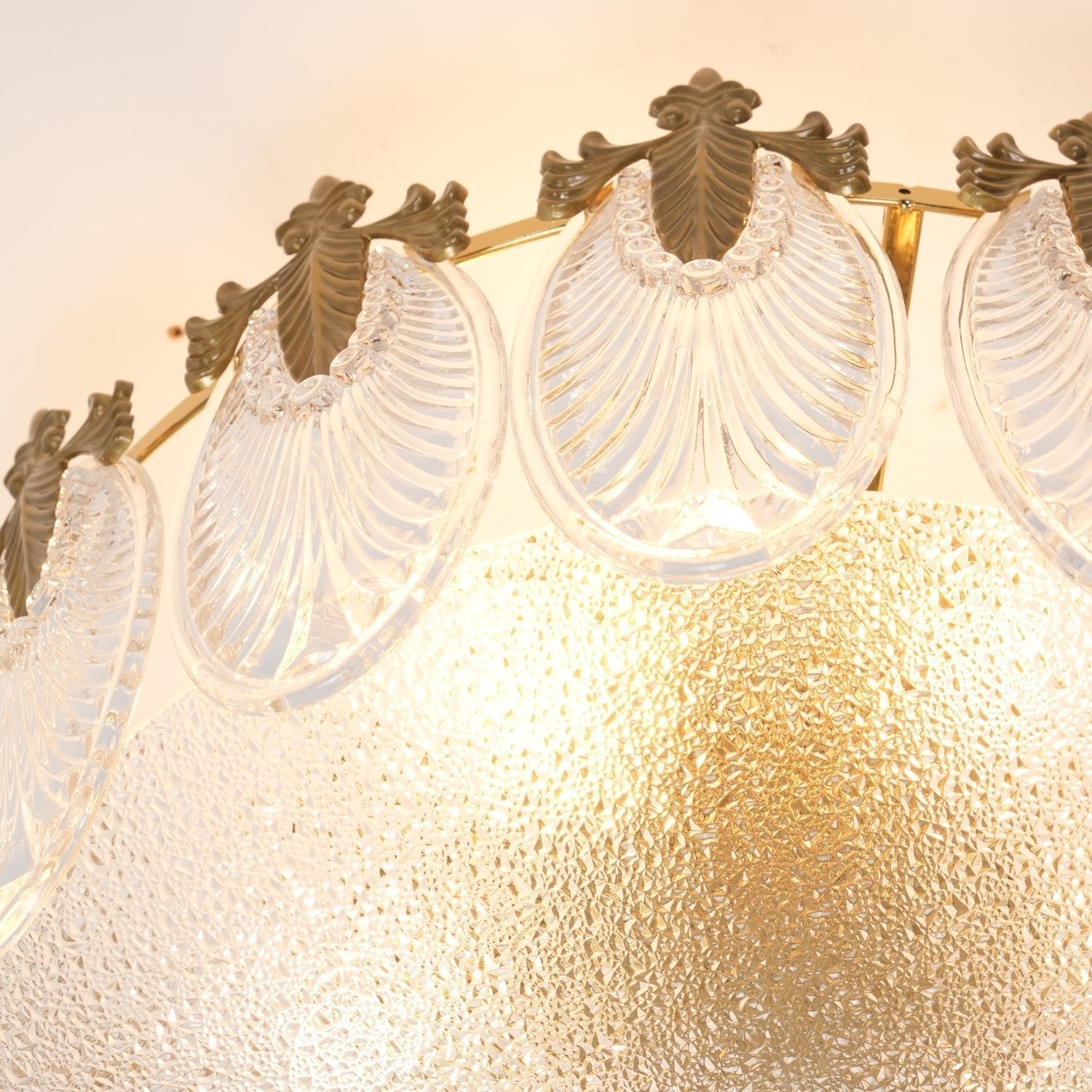 Decorative Glass Round Chandelier