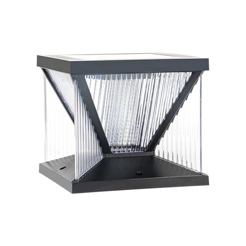 Outdoor LED Solar Garden Light Modern Landscape Lamp | ABS PC Waterproof Design | 2200mAh Battery | Pathway Lighting