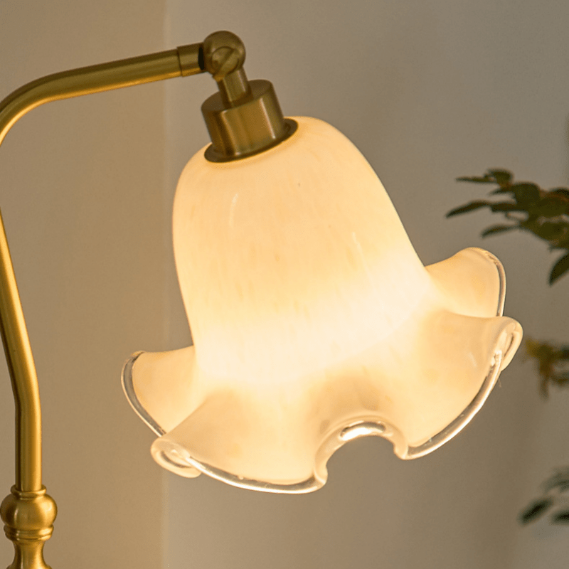 RoseLamp | Fashion Flower Brass Table Lamp