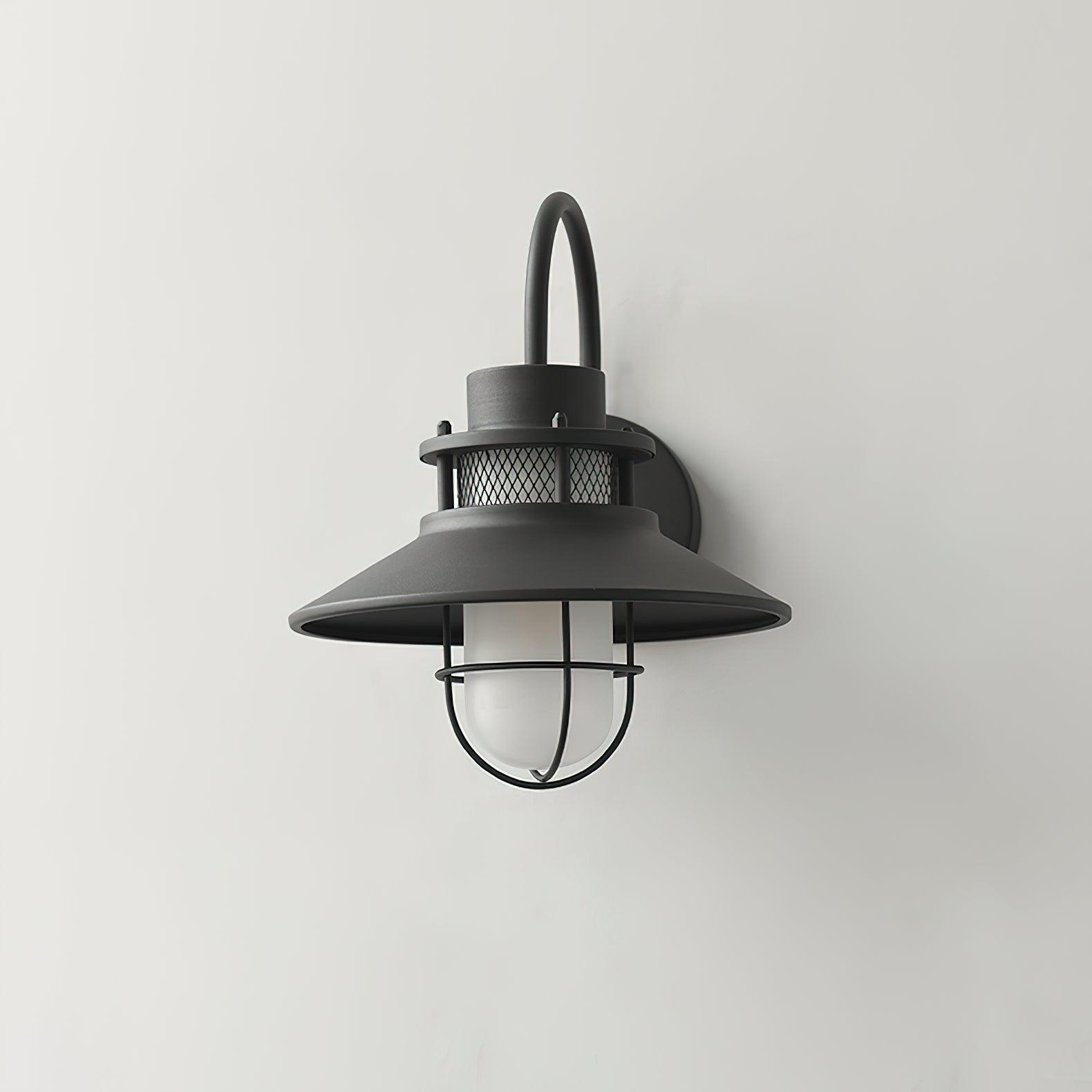Felix Outdoor Wall Lamp Industrial Garden Light | Metal Glass Design | IP65 Waterproof | E26/E27 LED Edison Compatible